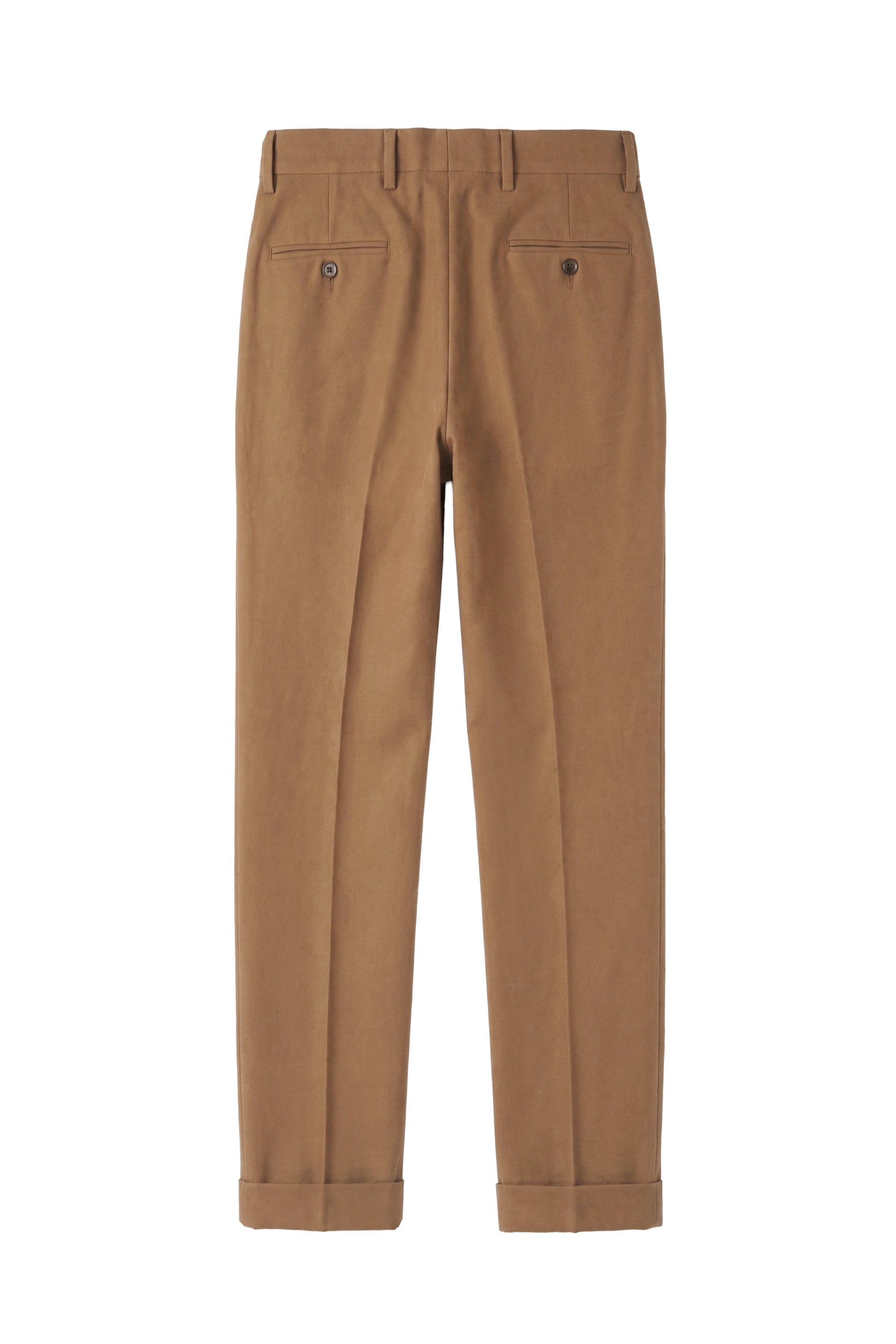Cotton and Cashmere Twill Pleated Trousers - Zegna® Fabrics - MONTEZEMOLO