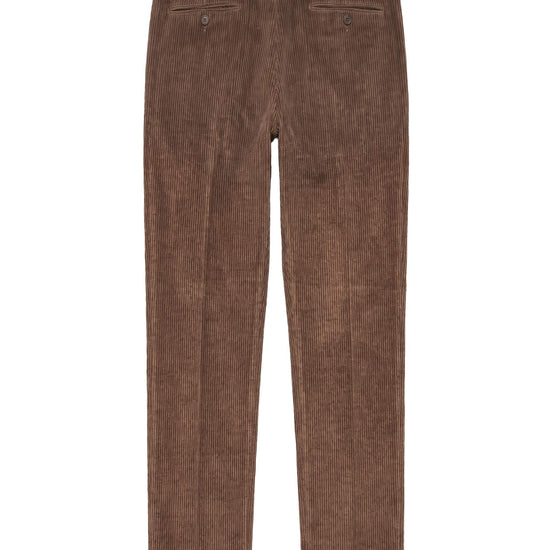 Cotton & Cashmere Corduroy Double-Pleat Trousers - Zegna® fabrics - MONTEZEMOLO