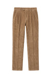 Pantaloni in velluto a coste con doppia pince