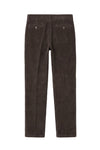 Pantaloni in velluto a coste con doppia pince