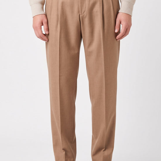 Two-Pleat Wool and Cashmere Trousers - MONTEZEMOLO