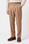 Two-Pleat Wool and Cashmere Trousers - MONTEZEMOLO