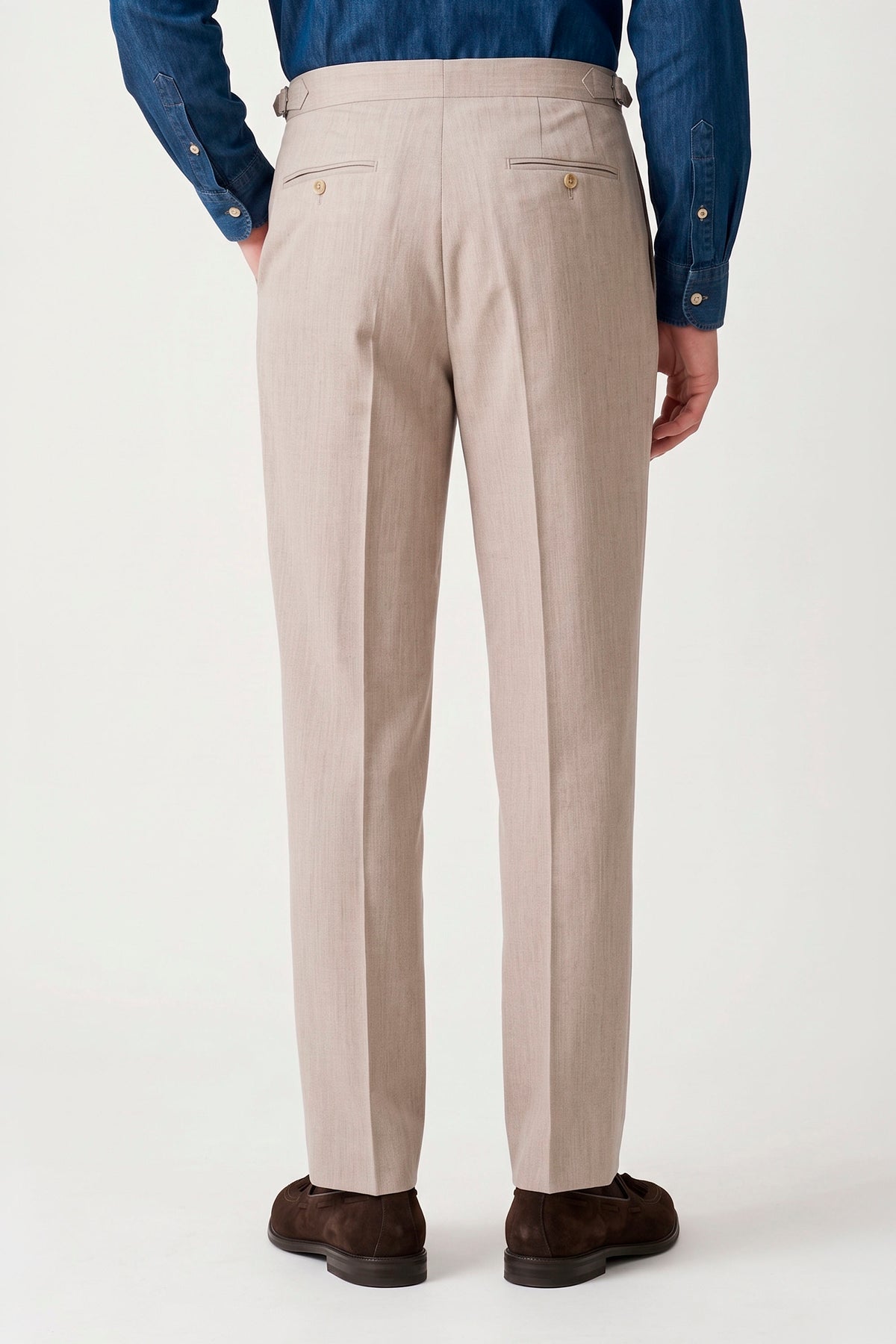 Two-Pleat Wool and Cashmere Trousers - MONTEZEMOLO