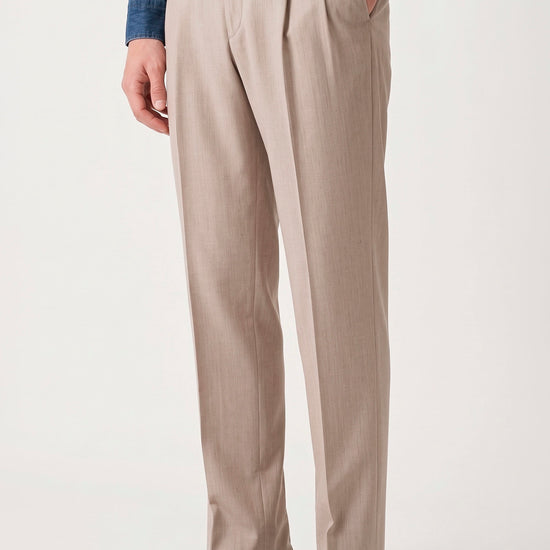 Two-Pleat Wool and Cashmere Trousers - MONTEZEMOLO