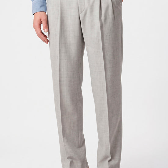 Two-Pleat Wool and Cashmere Trousers - MONTEZEMOLO