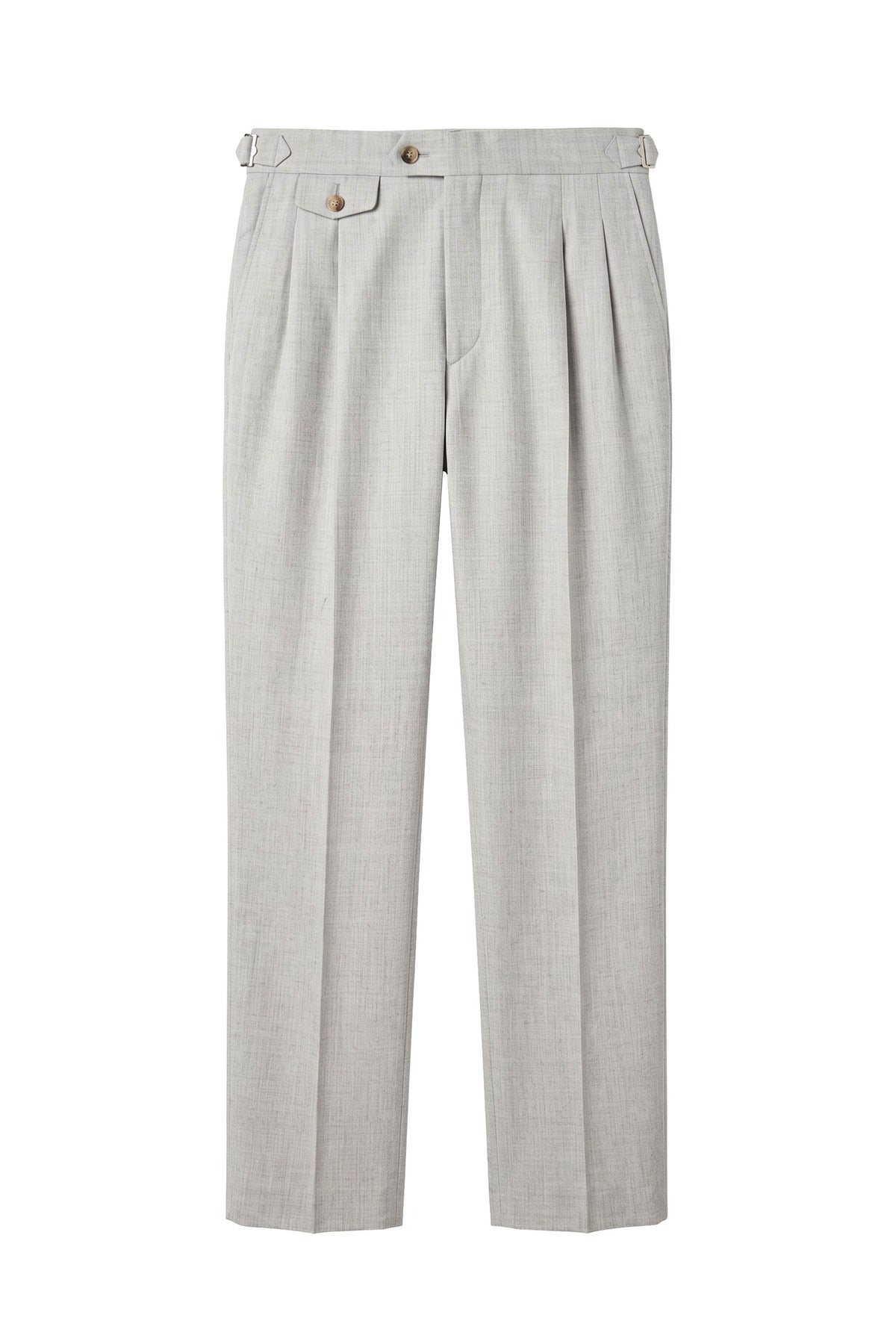 Two-Pleat Wool and Cashmere Trousers - MONTEZEMOLO