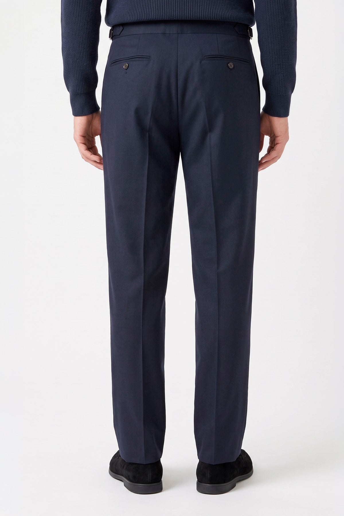 Two-Pleat Wool and Cashmere Trousers - MONTEZEMOLO