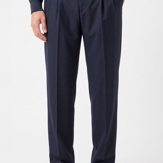 Two-Pleat Wool and Cashmere Trousers - MONTEZEMOLO