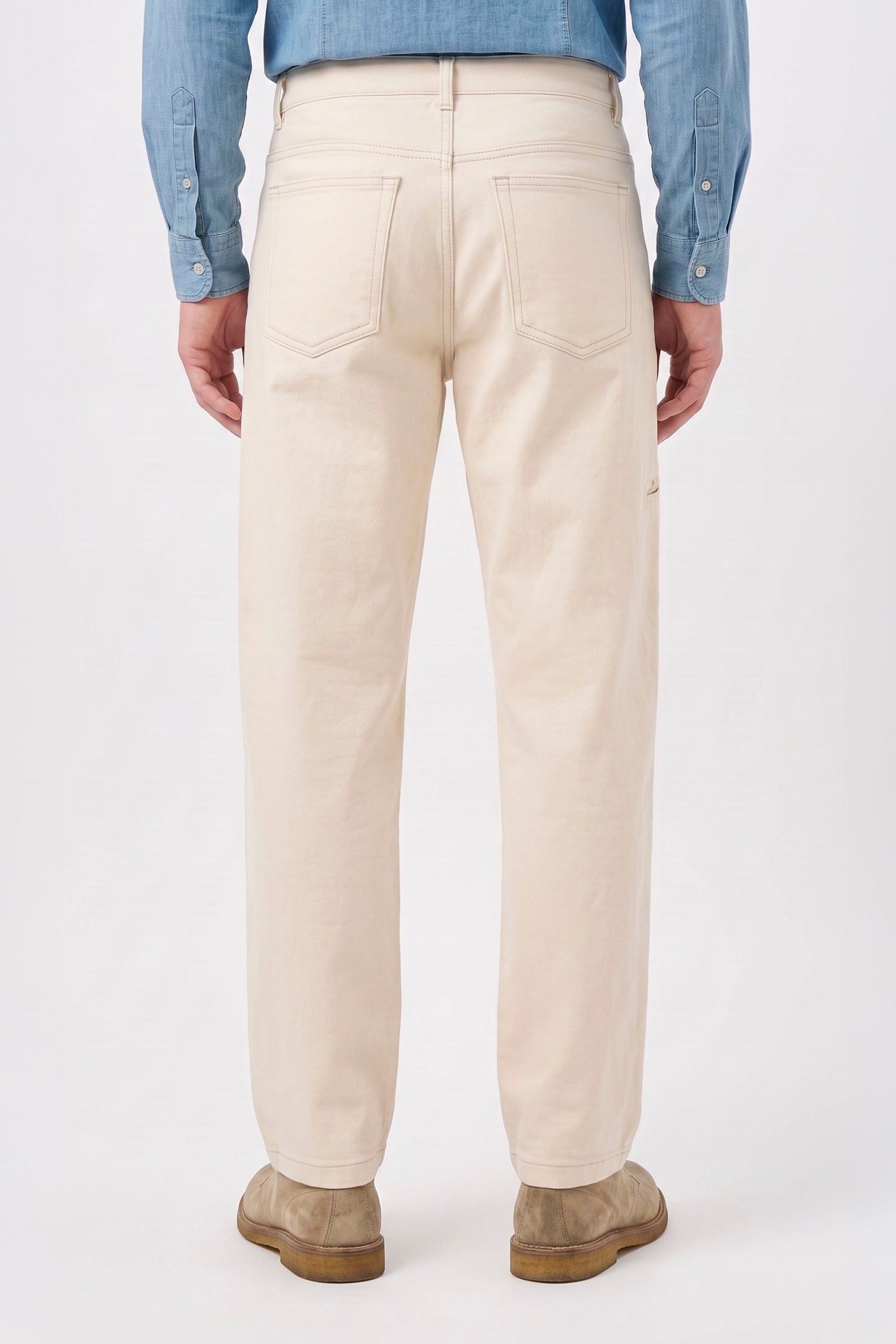Five-Pocket Over Fit Denim Trousers - MONTEZEMOLO