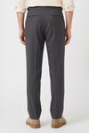 Pantalone Wide Fit a Due Pinces con Fibbie Laterali