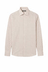 Camicia Check in twill di cotone