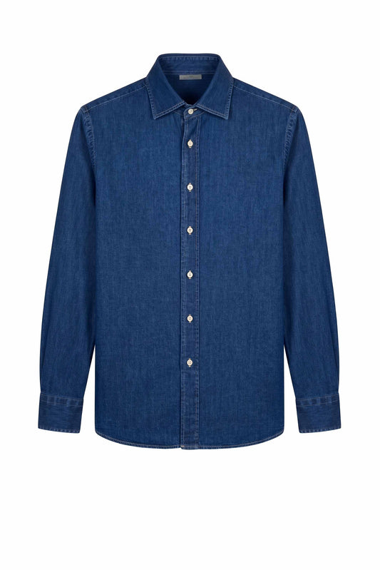 Camicia in Denim Delavé
