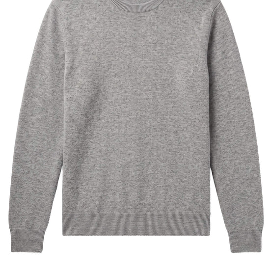 Pure Cashmere Crew-Neck Sweater - MONTEZEMOLO