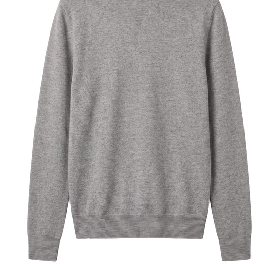 Pure Cashmere Crew-Neck Sweater - MONTEZEMOLO