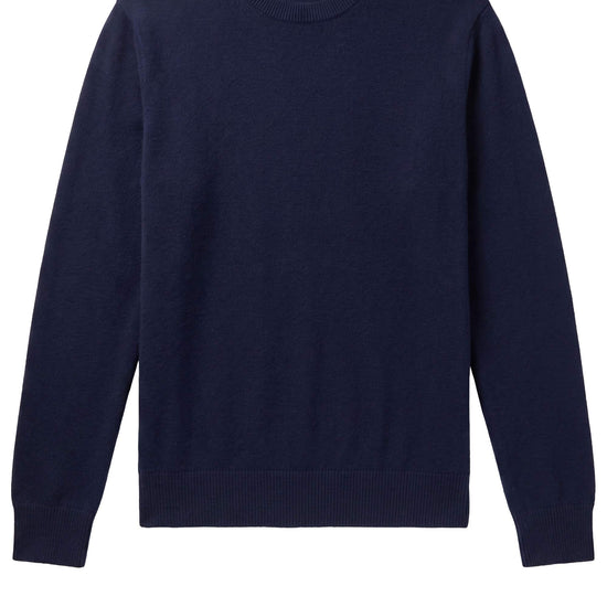 Pure Cashmere Crew-Neck Sweater - MONTEZEMOLO