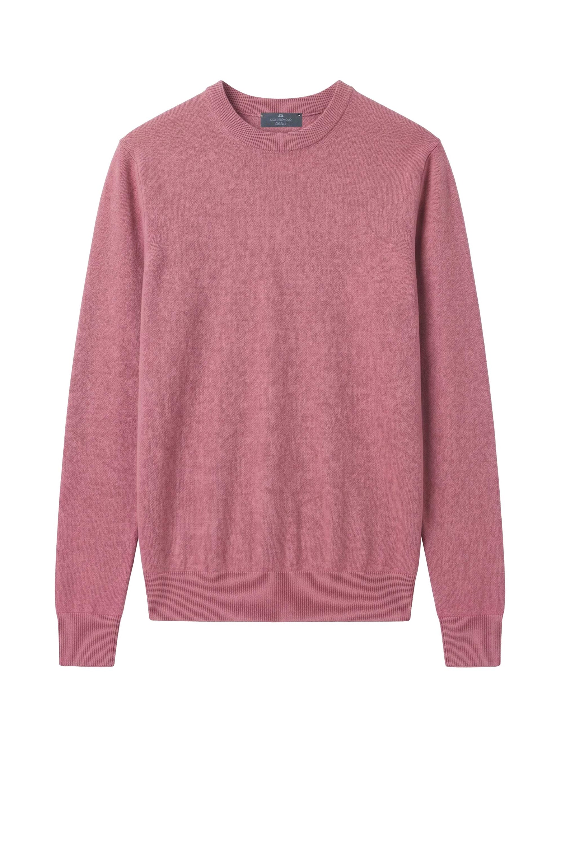 Pure Cashmere Crew-Neck Sweater - MONTEZEMOLO