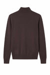 TREND Maglia a collo alto con mezza zip