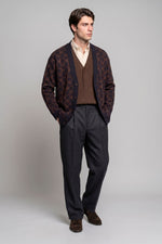 Atelier Merino Wool Jacquard Cardigan