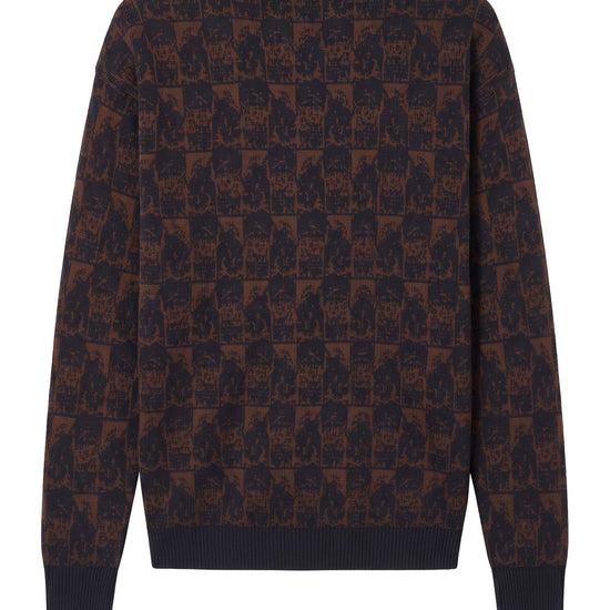 Atelier Merino Wool Jacquard Cardigan - MONTEZEMOLO