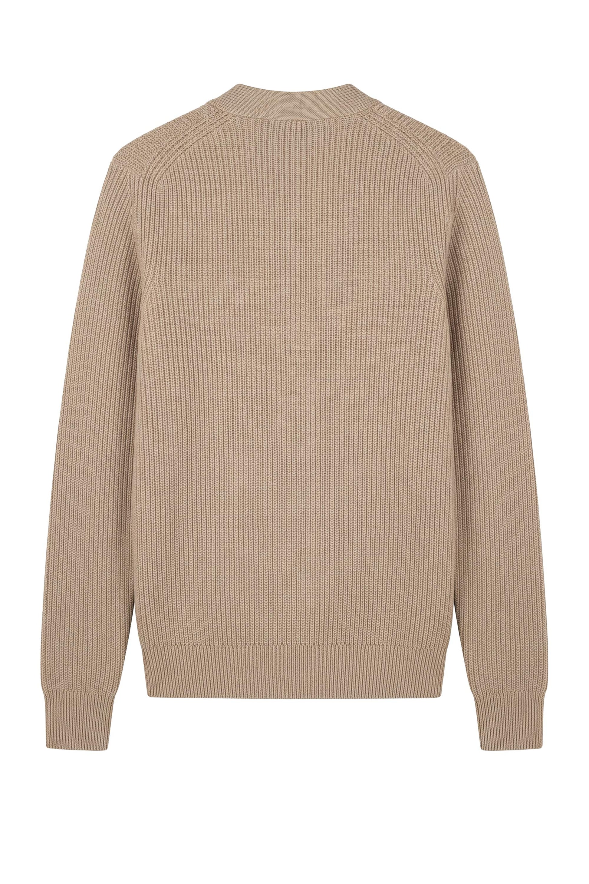 Wool-Blend Shawl Collar Cardigan - MONTEZEMOLO