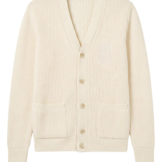 Wool-Blend Shawl Collar Cardigan - MONTEZEMOLO
