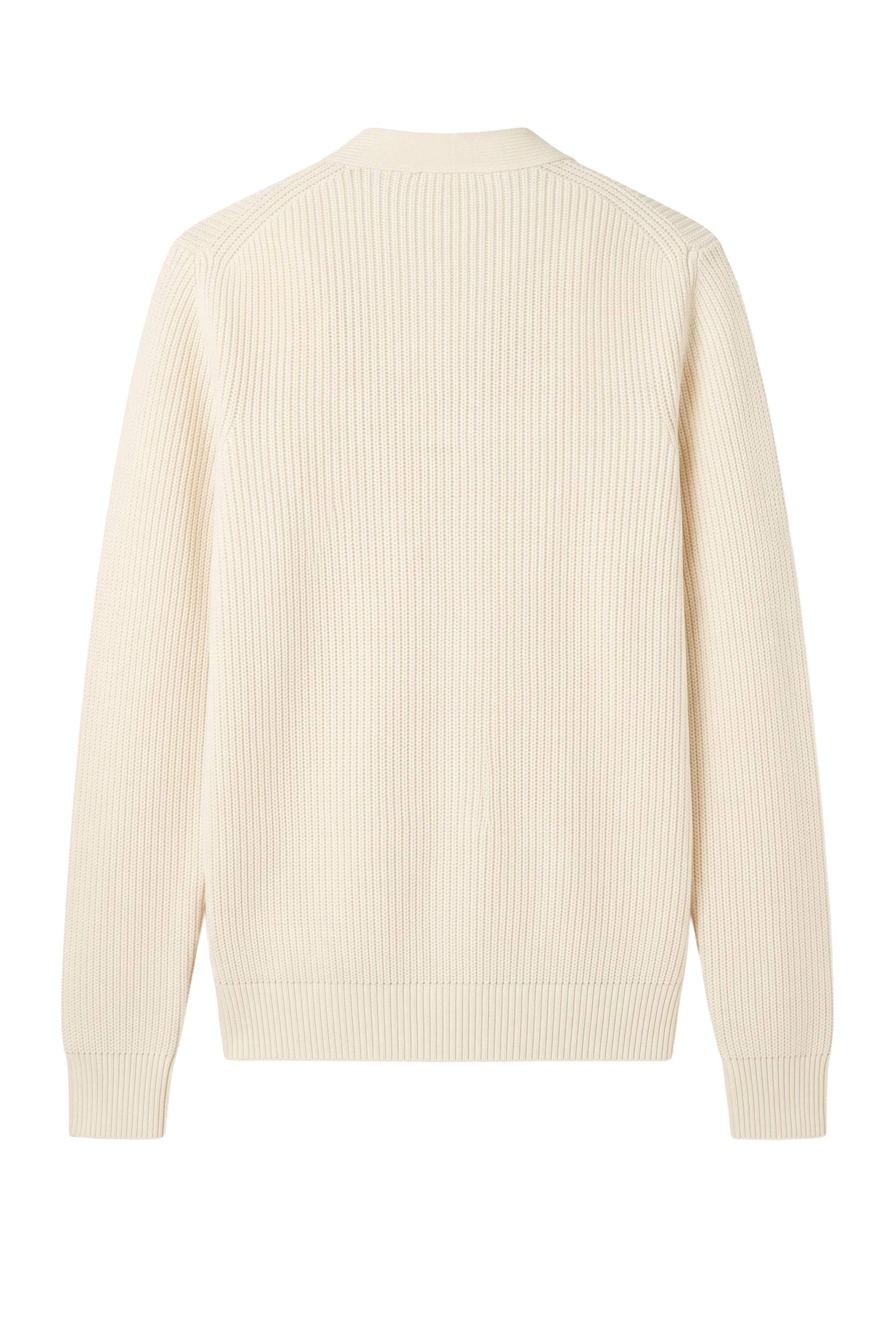 Wool-Blend Shawl Collar Cardigan - MONTEZEMOLO