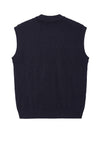 Pure Merino Wool V-Neck Vest - MONTEZEMOLO