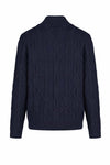 Supergeelong Wool Shawl-Collar Cardigan