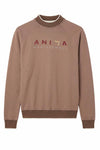 Cotton and Cashmere Raglan Crew-Neck Sweatshirt