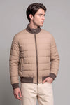 Reversible Padded Alpaca and Wool Herringbone Bomber Jacket - MONTEZEMOLO