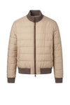 Reversible Padded Alpaca and Wool Herringbone Bomber Jacket - MONTEZEMOLO
