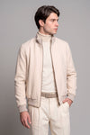 Reversible Padded Wool and Cashmere Bomber Jacket - MONTEZEMOLO