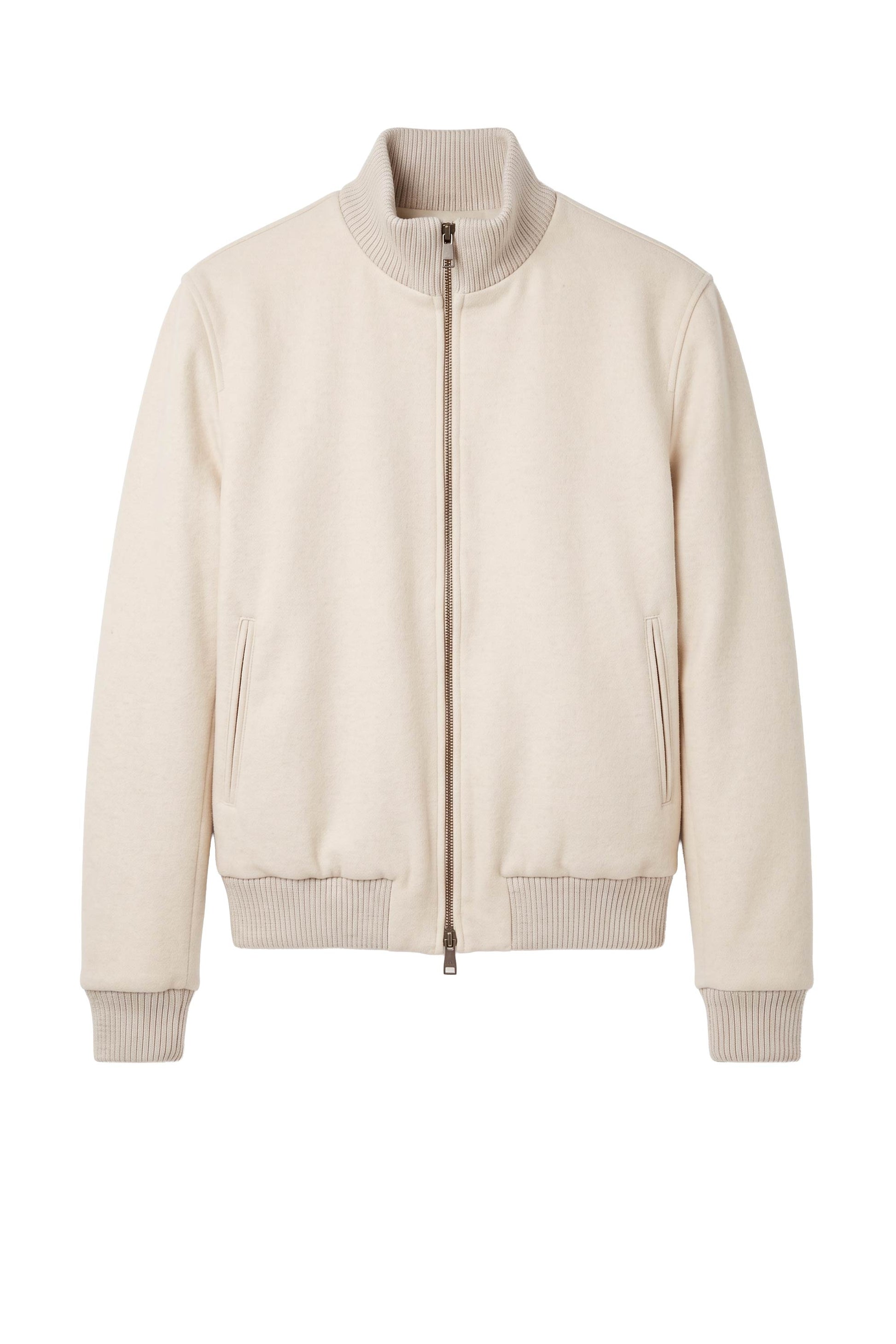 Reversible Padded Wool and Cashmere Bomber Jacket - MONTEZEMOLO