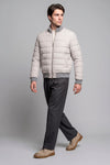Bomber reversibile imbottito in misto lana vergine
