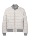 Bomber reversibile imbottito in misto lana vergine