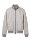Bomber reversibile imbottito in misto lana vergine