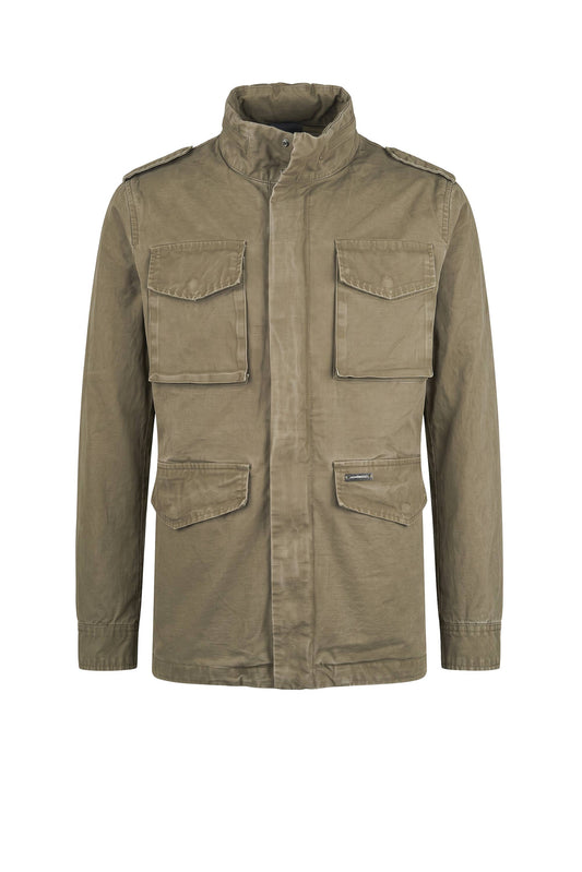 TREND Washed Cotton Field Jacket - MONTEZEMOLO