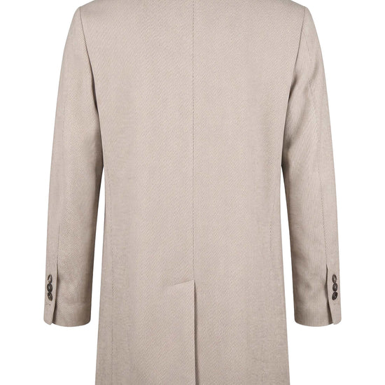 Wool and Cashmere Single-Breasted Coat - Zegna® Fabrics - MONTEZEMOLO