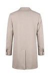 Wool and Cashmere Single-Breasted Coat - Zegna® Fabrics - MONTEZEMOLO