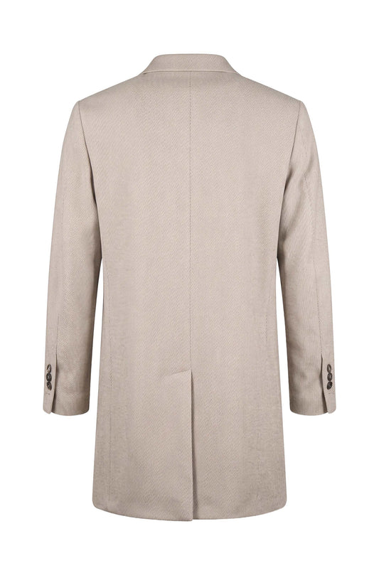 Wool and Cashmere Single-Breasted Coat - Zegna® Fabrics - MONTEZEMOLO