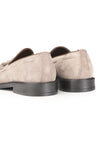 Leather Tassel Slipper Loafers