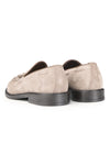Leather Tassel Slipper Loafers