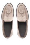 Leather Tassel Slipper Loafers