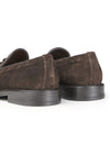 Leather Tassel Slipper Loafers