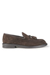 Leather Tassel Slipper Loafers
