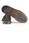 Leather Tassel Slipper Loafers