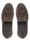 Leather Tassel Slipper Loafers