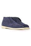 Suede Slip-On Ankle Boot
