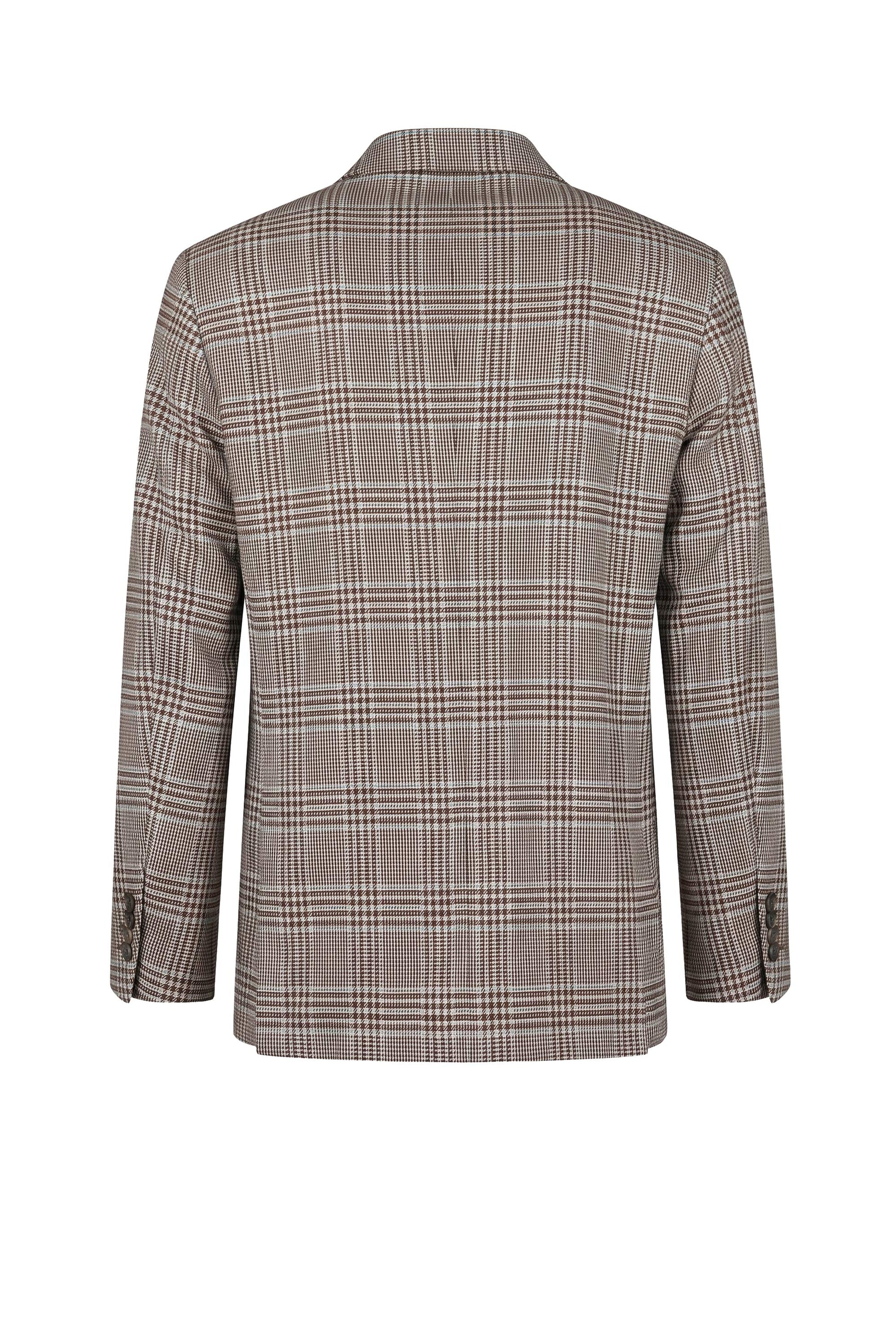 Premium Cashmere Prince of Wales Check Jacket - Zegna® Fabrics - MONTEZEMOLO