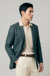 Unlined Wool&Silk Blazer - Loro Piana® fabrics